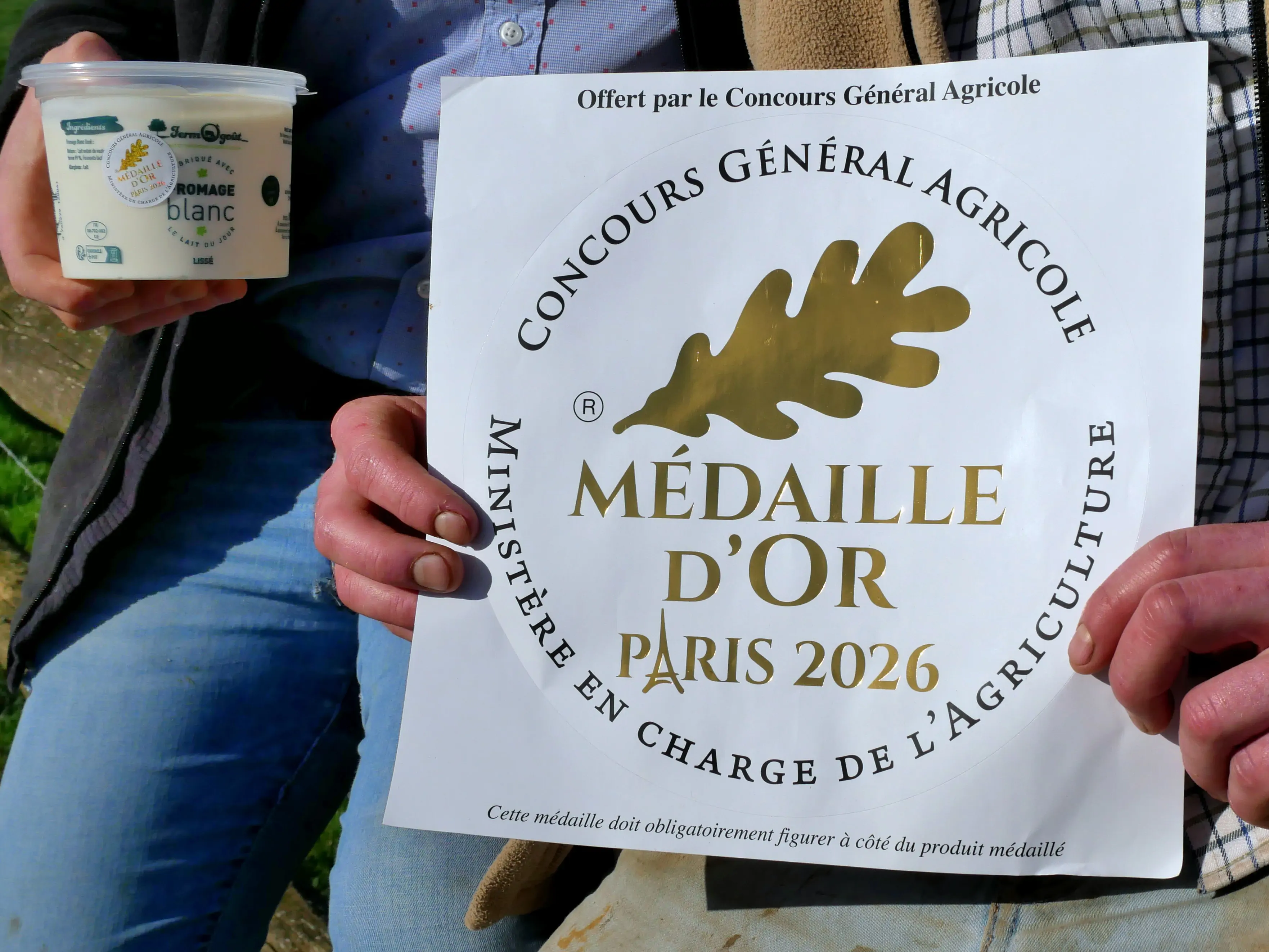 MÉDAILLE D’OR POUR FERMÔGOUT