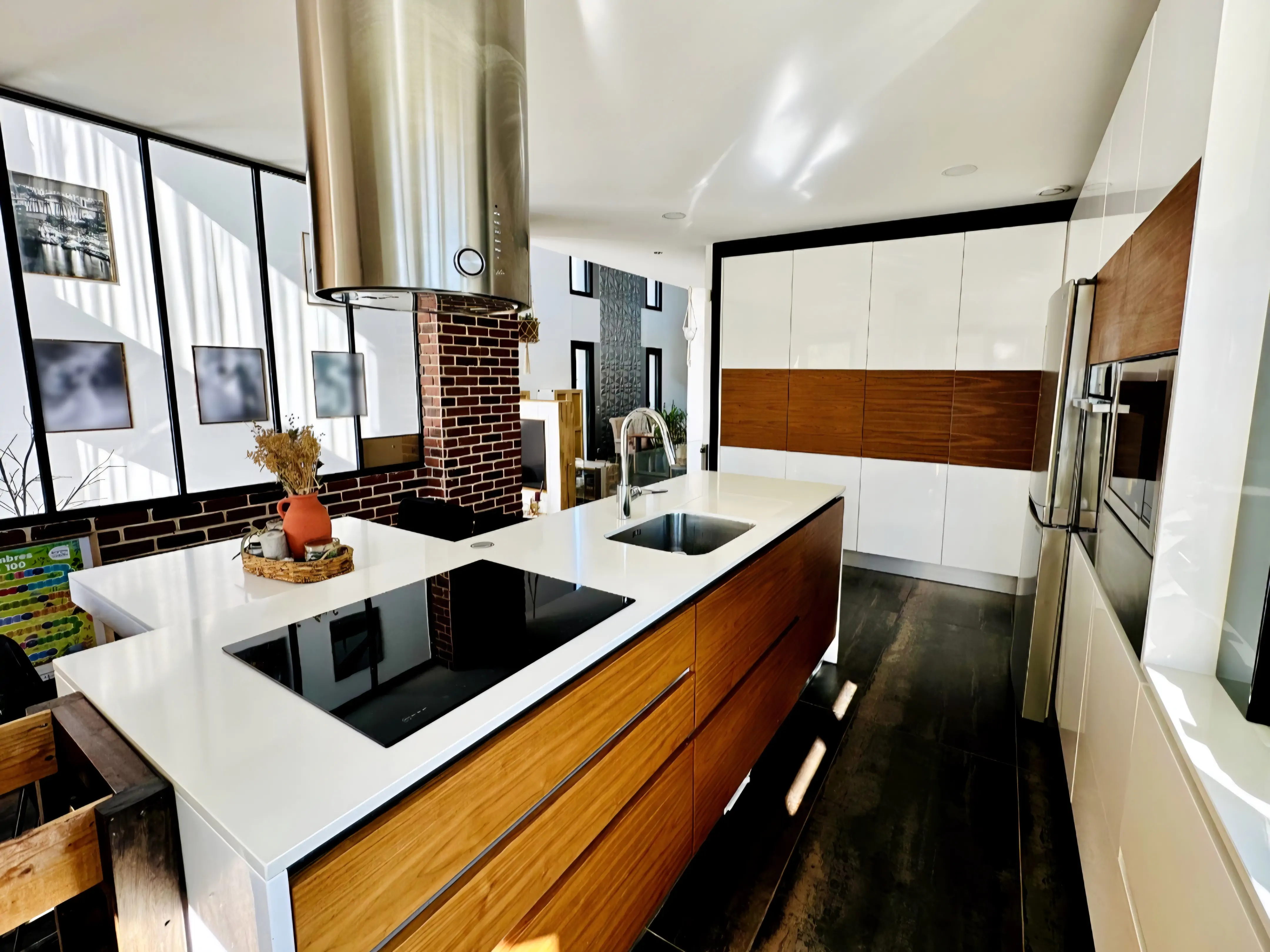 Maison contemporaine au CHU