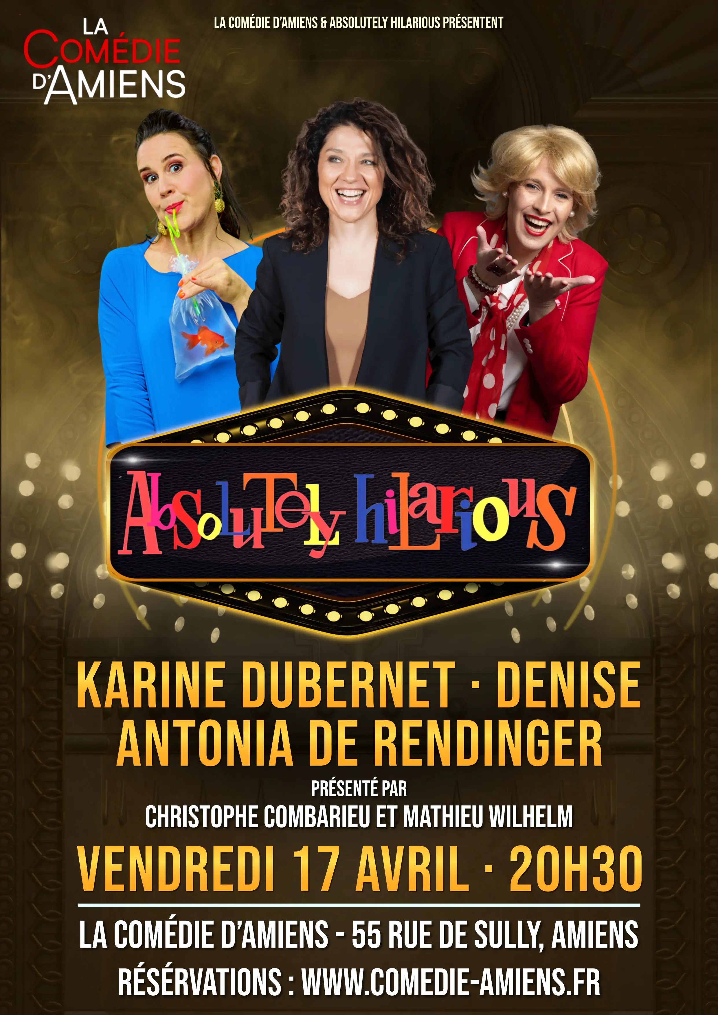 Absolutely Hilarious à la Comédie d'Amiens