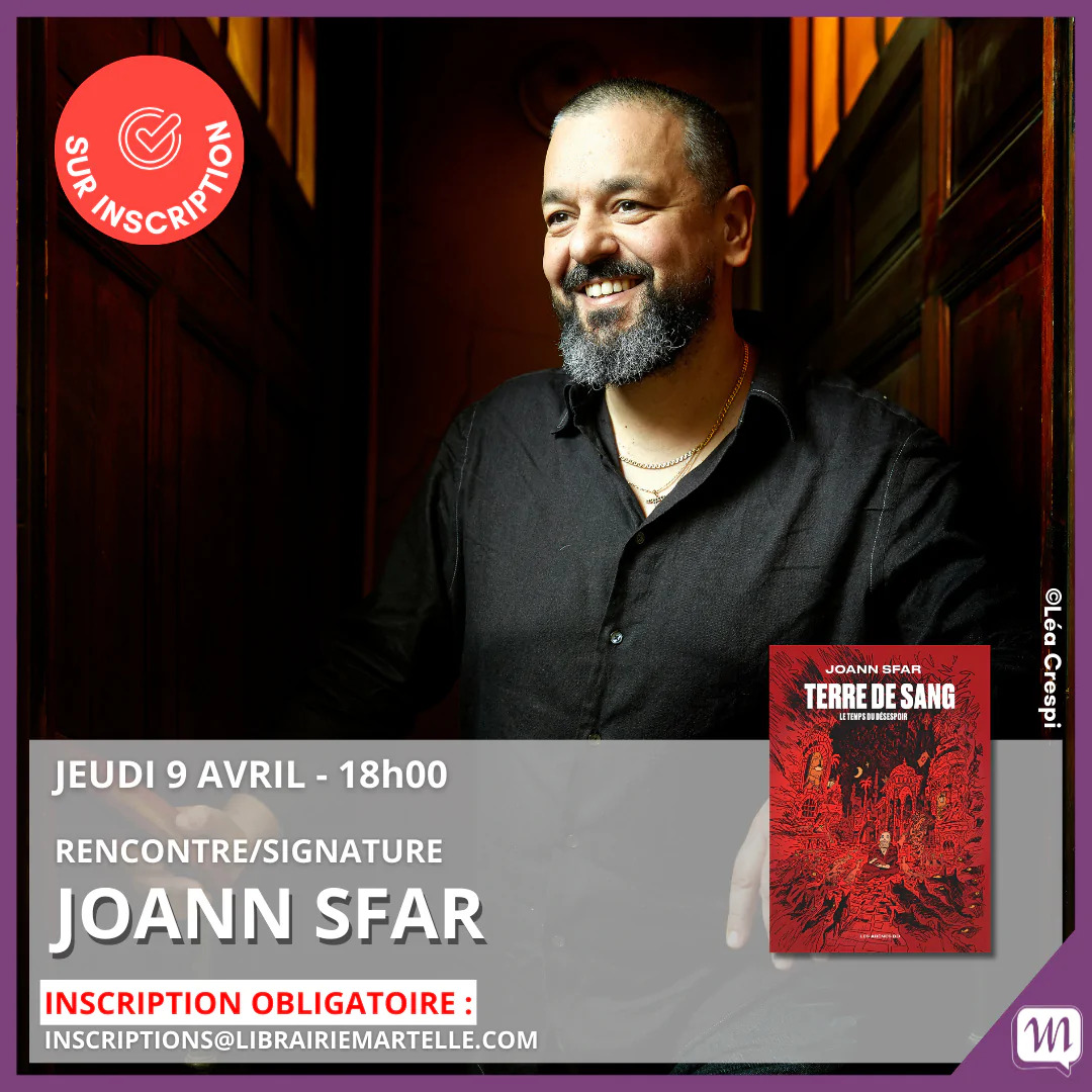 Rencontre avec Joann Sfar