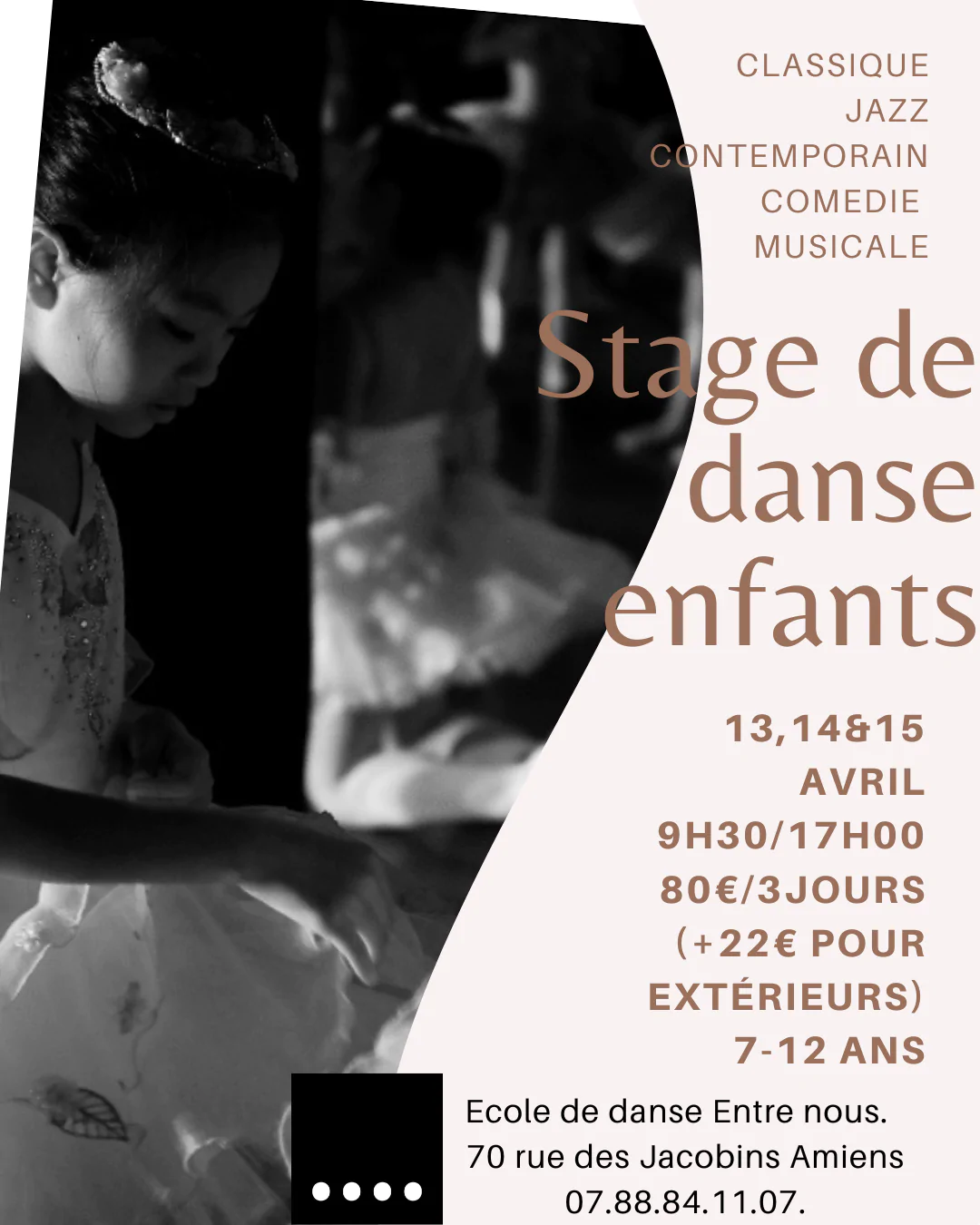 Stages de danse vacances de Pâques
