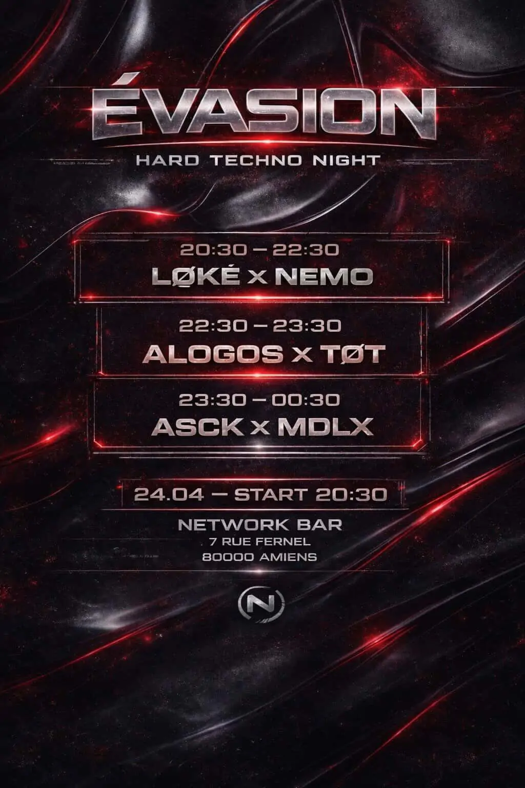 EVASION HARD TECHNO NIGHT