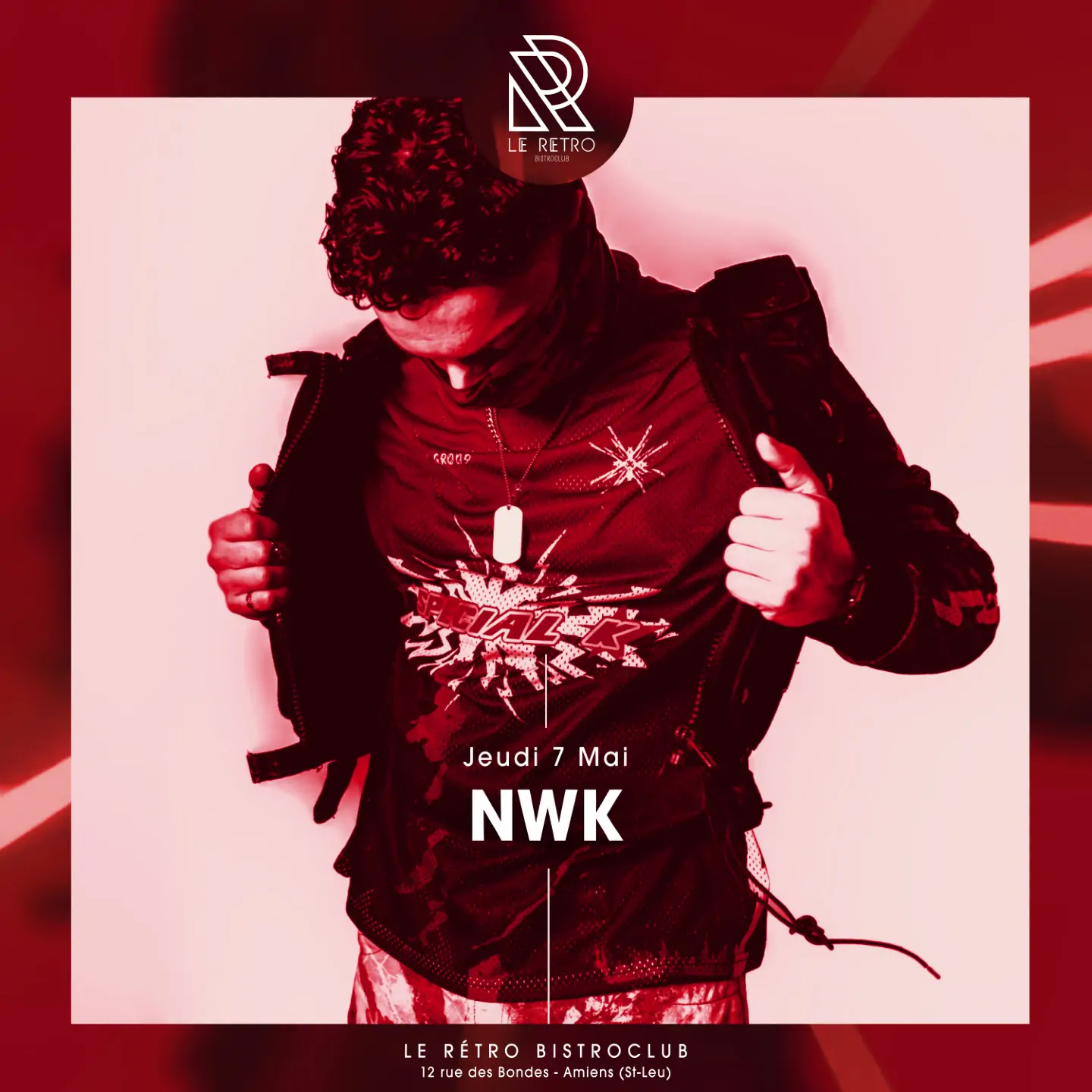 La techno sombre de NWK s'invite au Rétro Bistroclub
