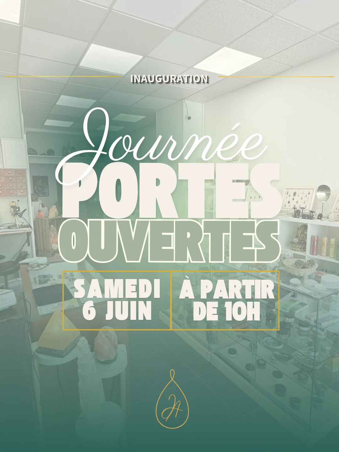 Inauguration de la boutique Joyaux d'Âmes à Amiens