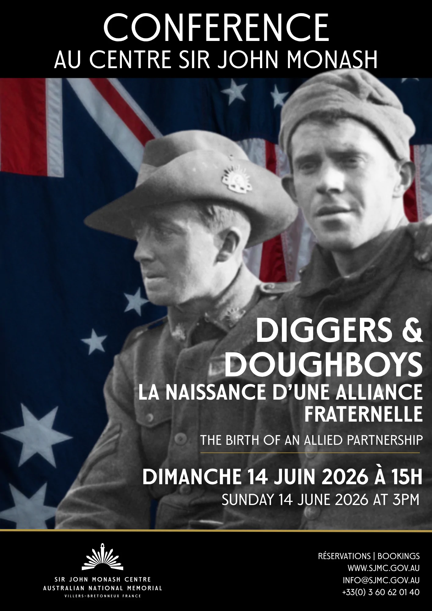 Conférence Doughboys and Diggers
