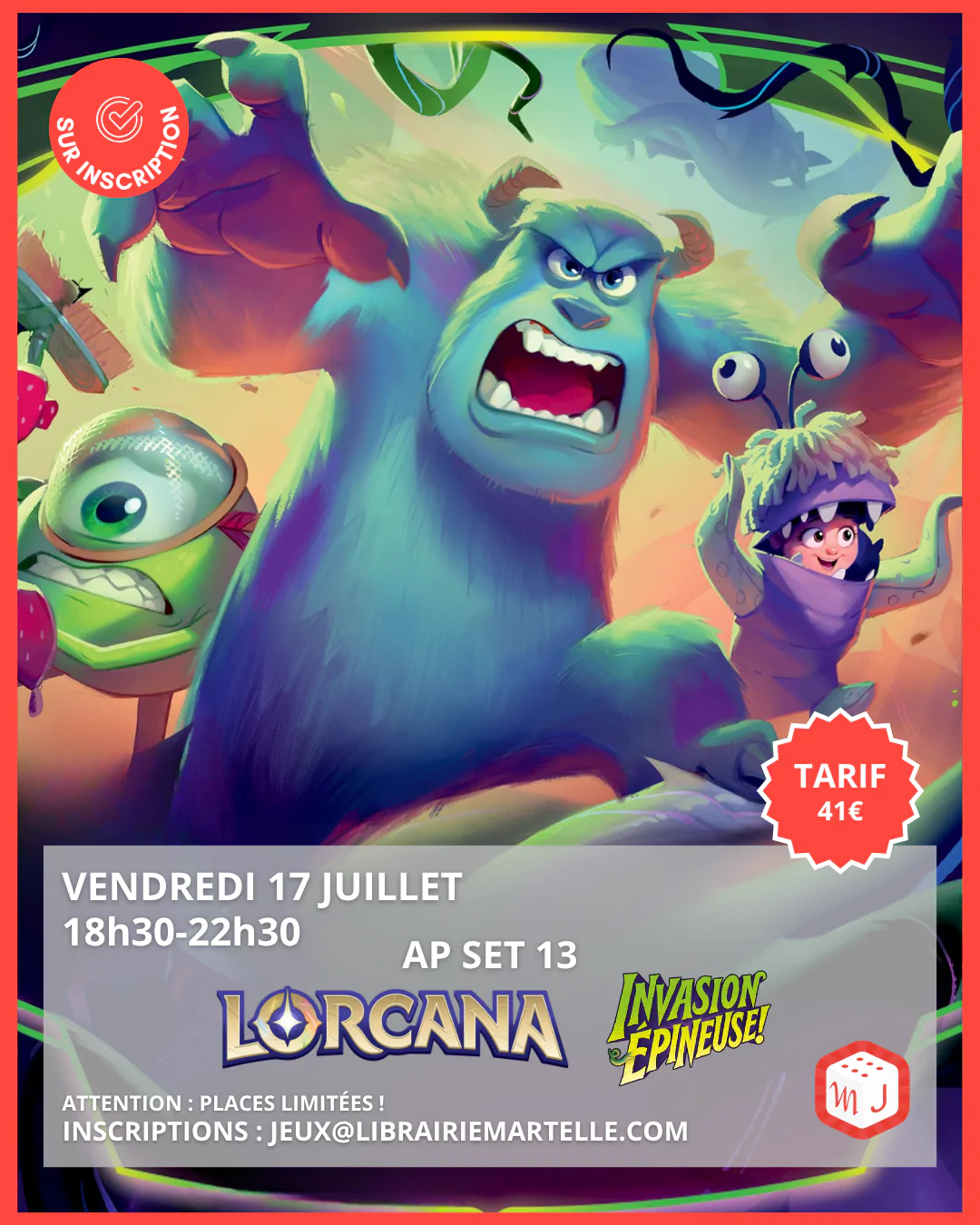 Avant première Lorcana chez Martelle Jeux