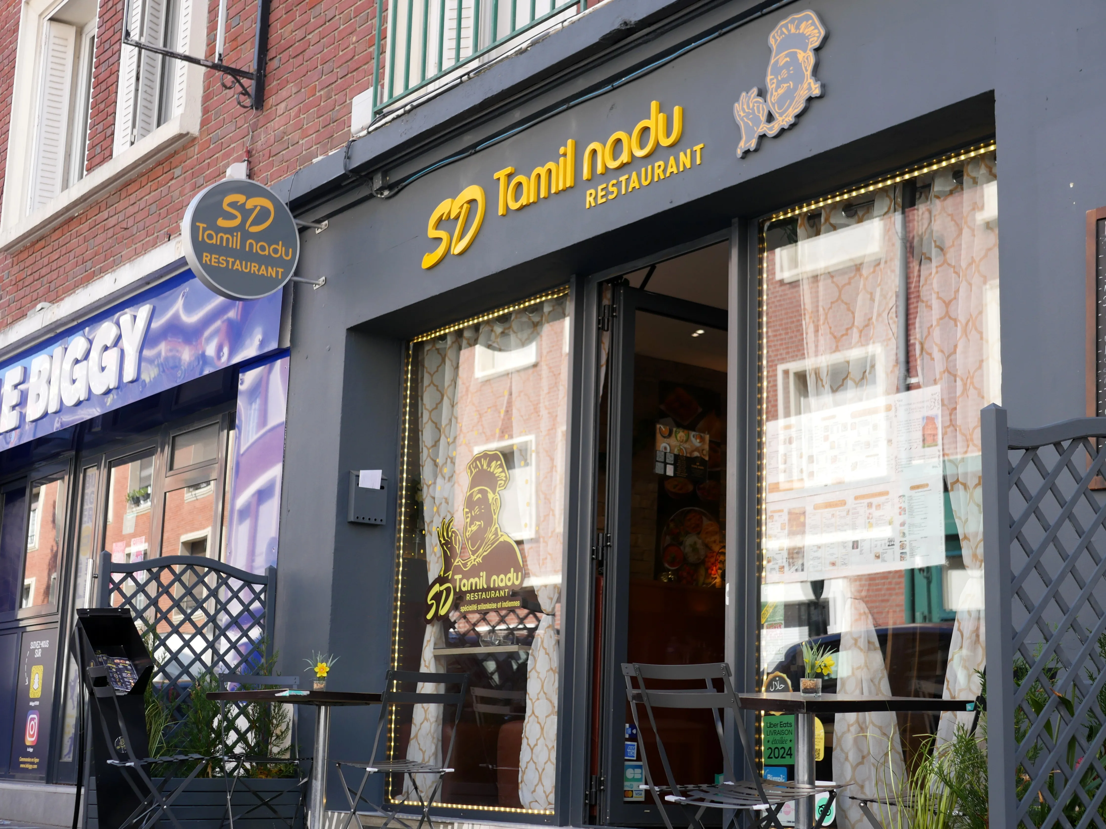 Restaurant indien et sri-lankais à Amiens