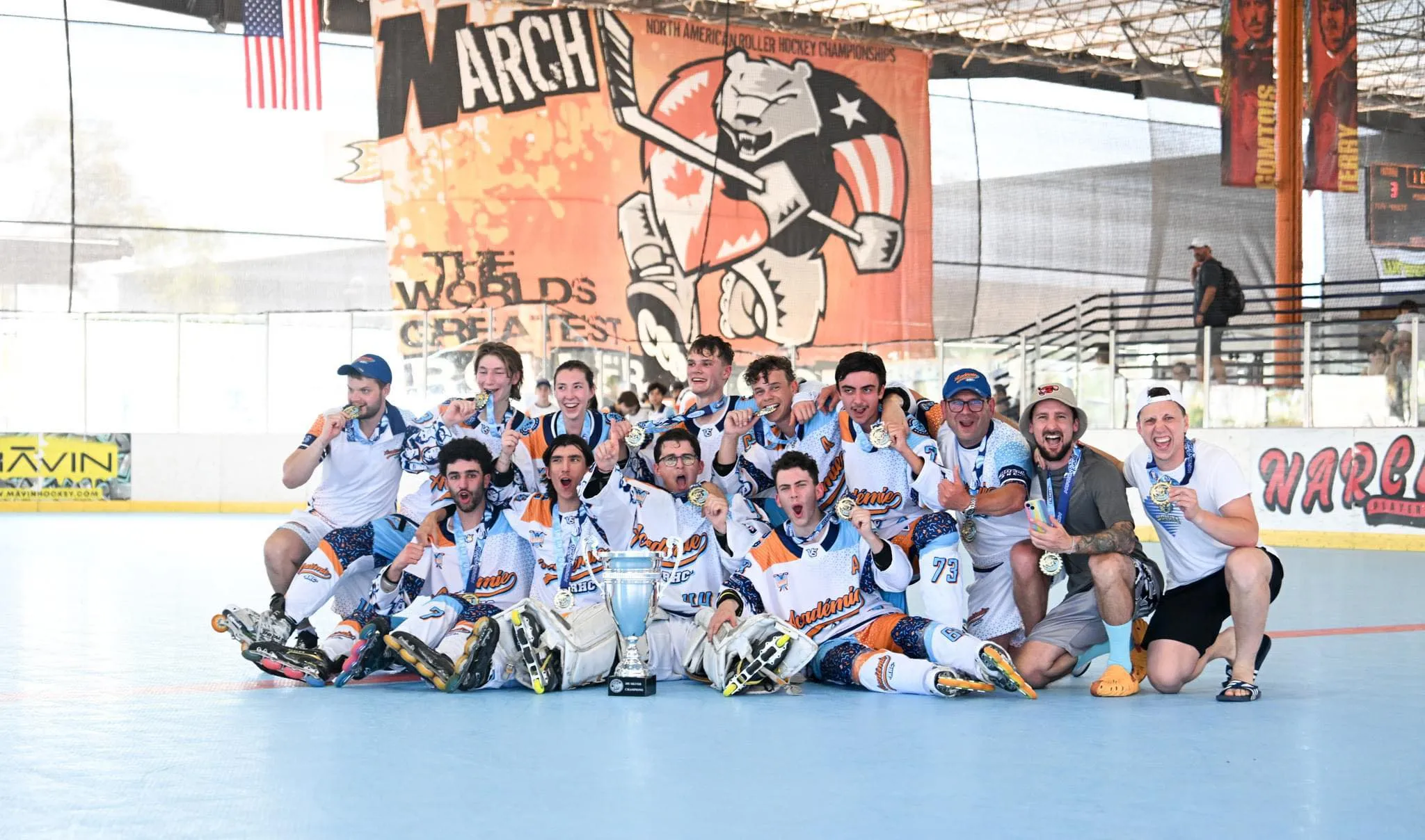Une association pour se former au roller hockey sur Amiens