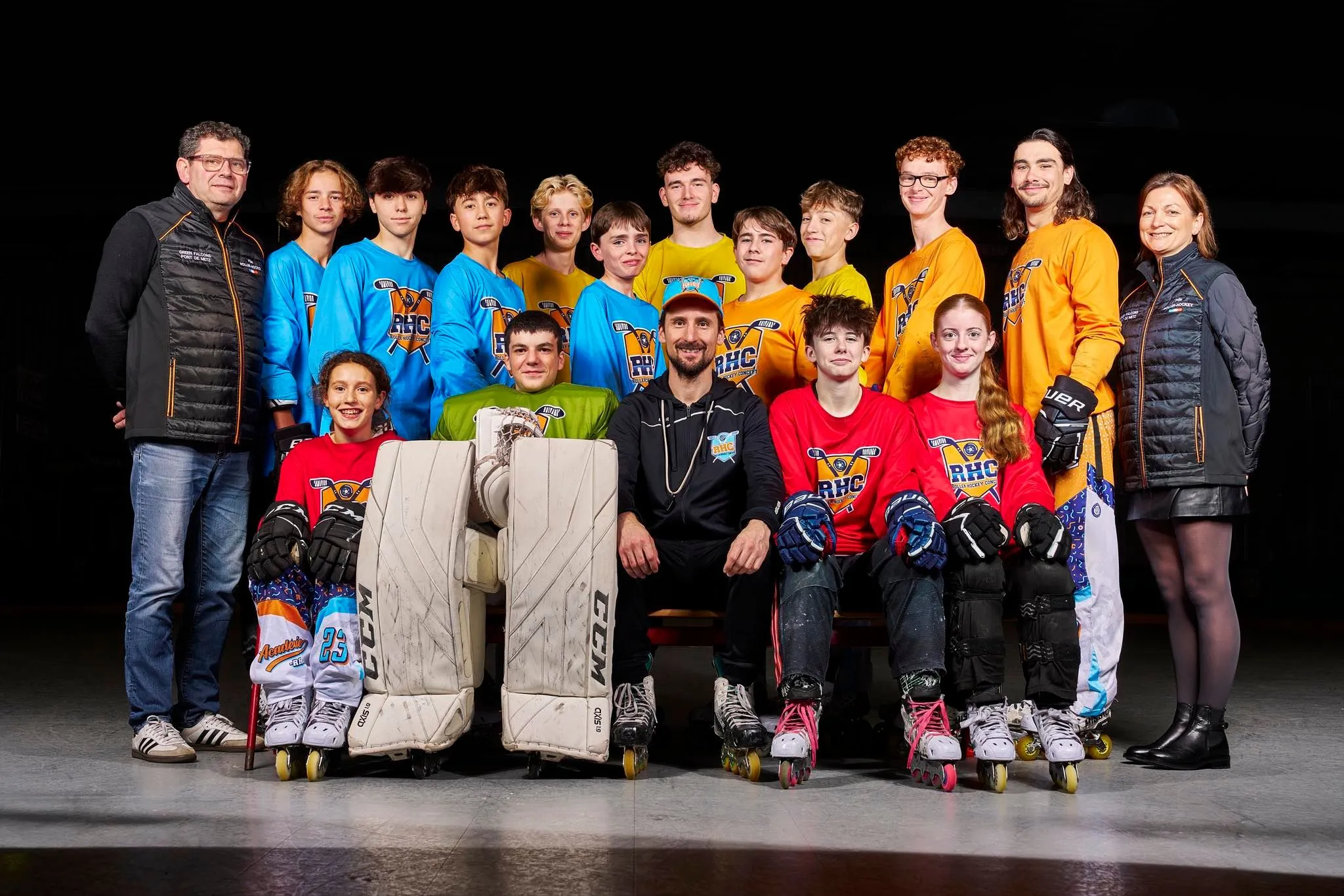 Une association pour se former au roller hockey sur Amiens