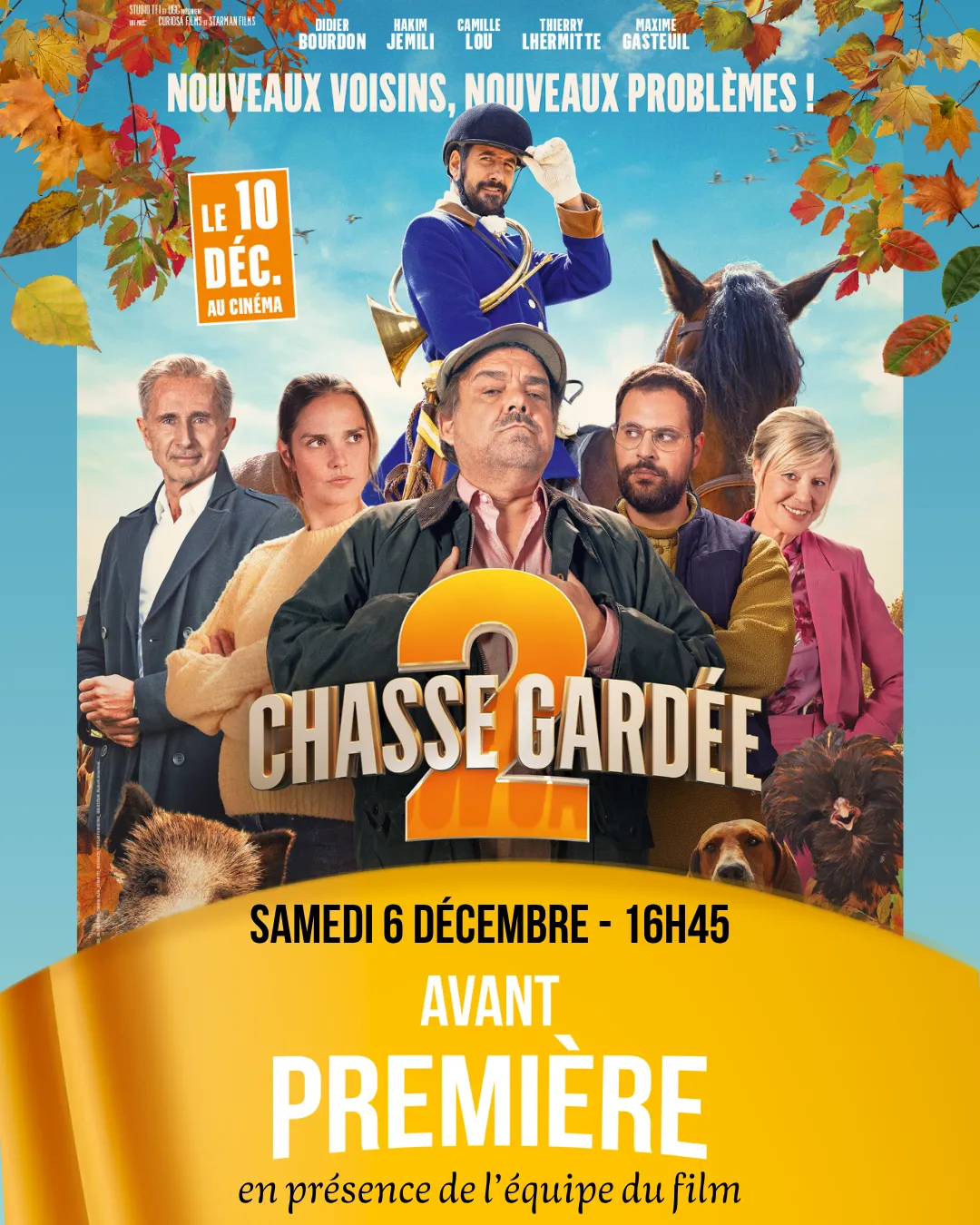 AVANT-PREMIÈRE "Chasse gardée 2"