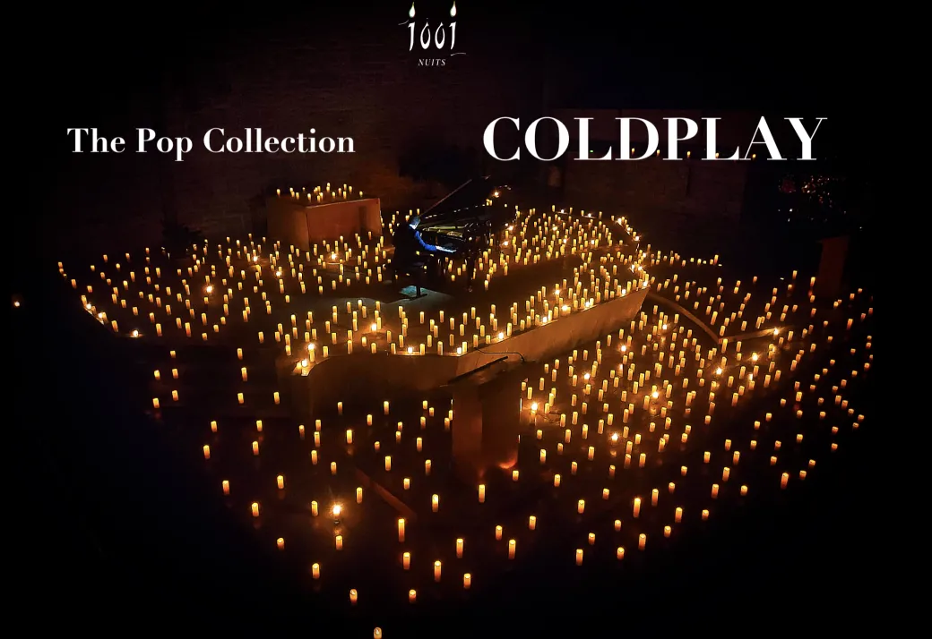 1001 Nuits, le concert à la lueur des bougies : COLDPLAY