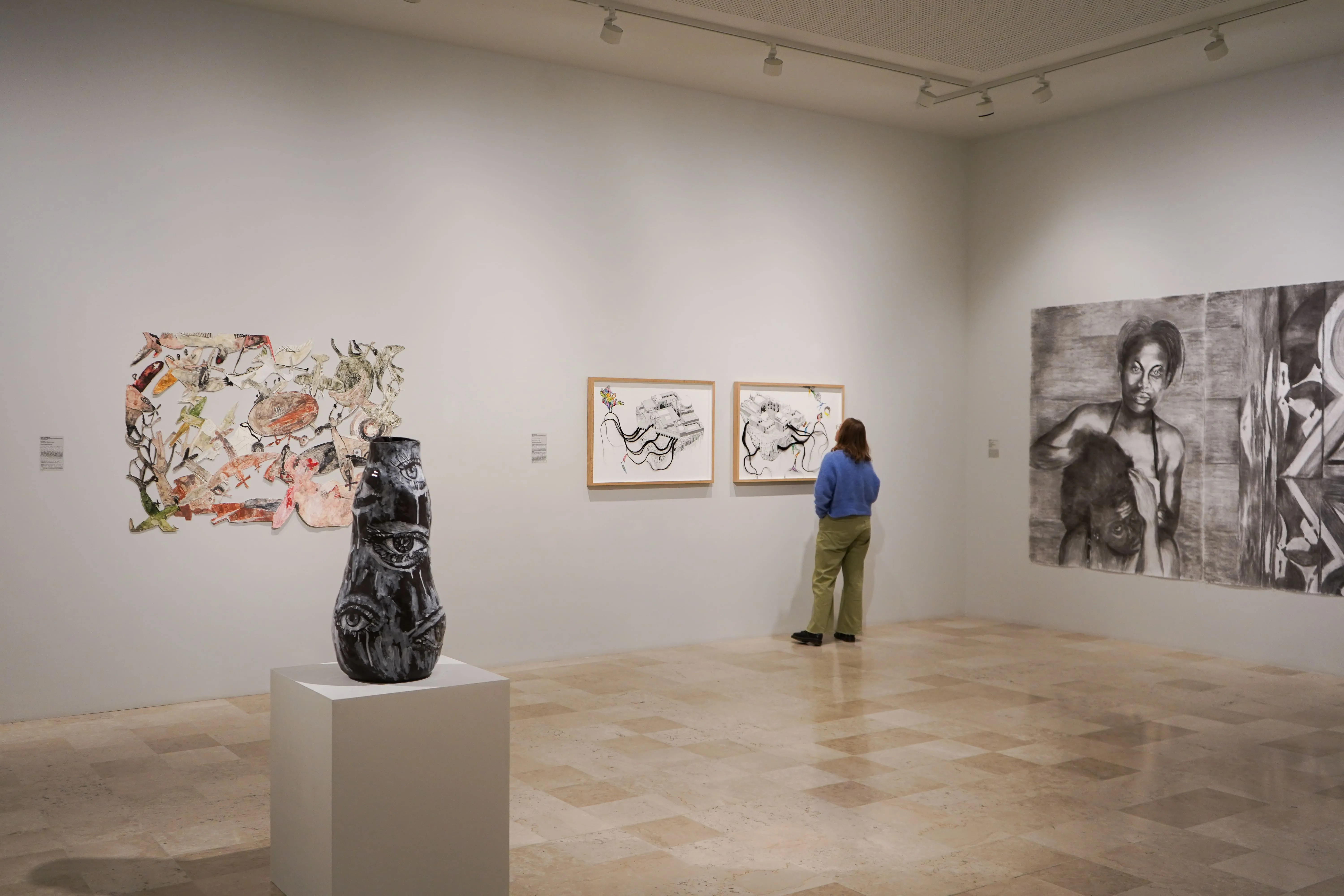 Vernissage de l'exposition "Nouvelles acquisitions"